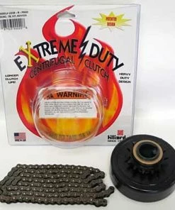 Best deal 😀 Hilliard Extreme Duty Clutch 1" Bore 35 Chain 17 Tooth + 4' Of 35 Chain 👍