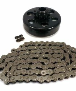 Best Pirce 🎁 OMB Warehouse 3/4" Clutch 10 Tooth & 4' #40/41/420 Chain ⌛