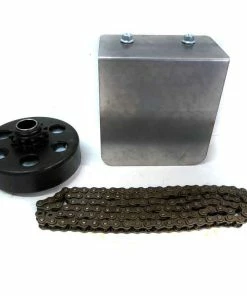 New 🥰 OMB Warehouse 3/4" Max Torque Clutch & 5' #35 Chain & Guard 🎁